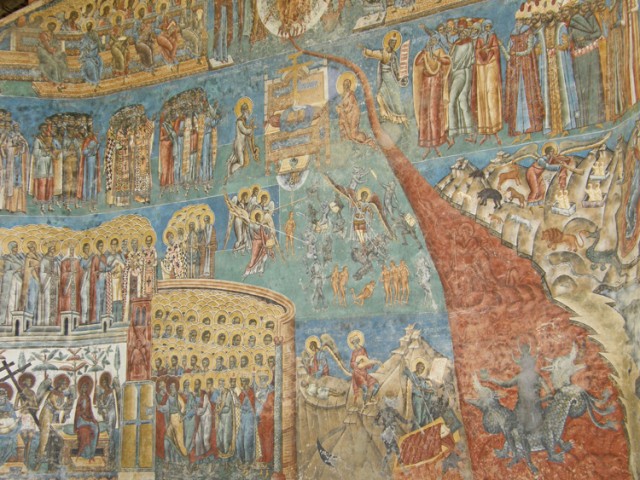 Kloster Voroneţ: Berühmt ist das Blau seiner Wandgemälde