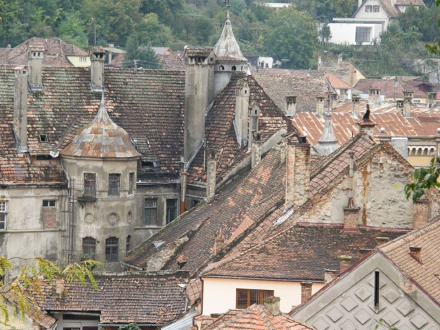 Über den Dächern von Sighişoara