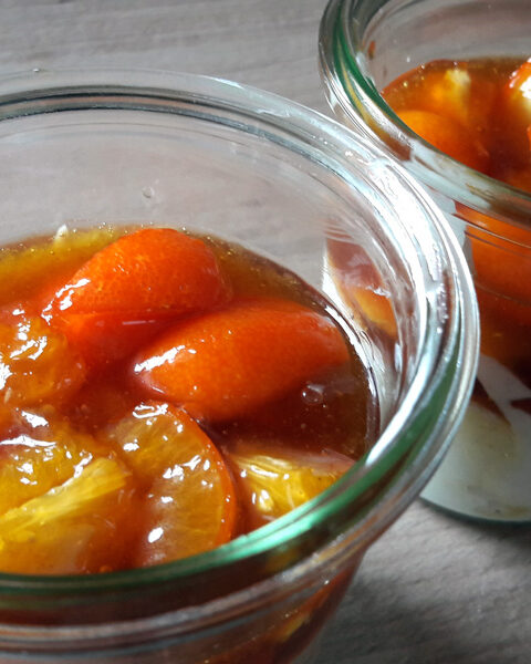 Selbst gemacht: Kandierte Orangen und Orangensirup – Textschatulle